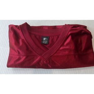 Starter red jersey‎ Mens 2XL XXL Made in Egypt Shirt Top activewear Pullover